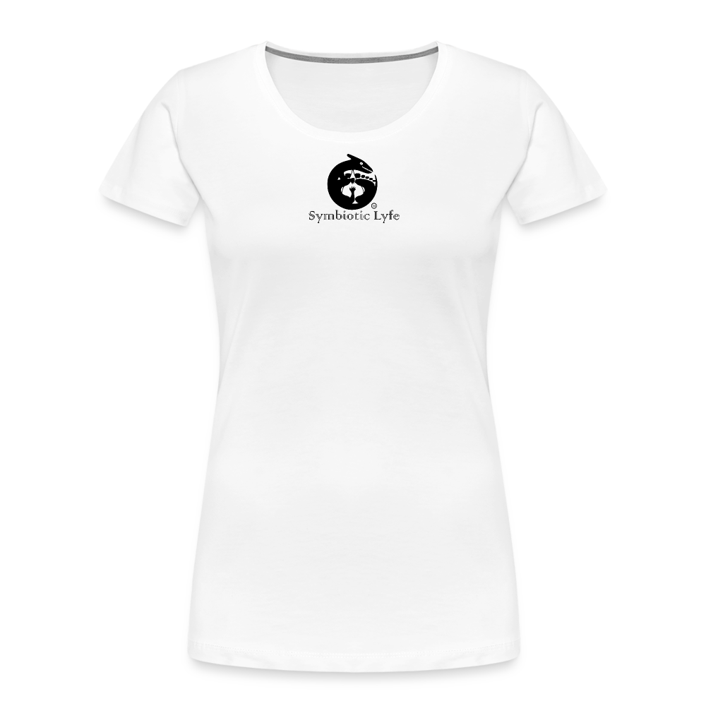 ROSE - Womens Organic T - white
