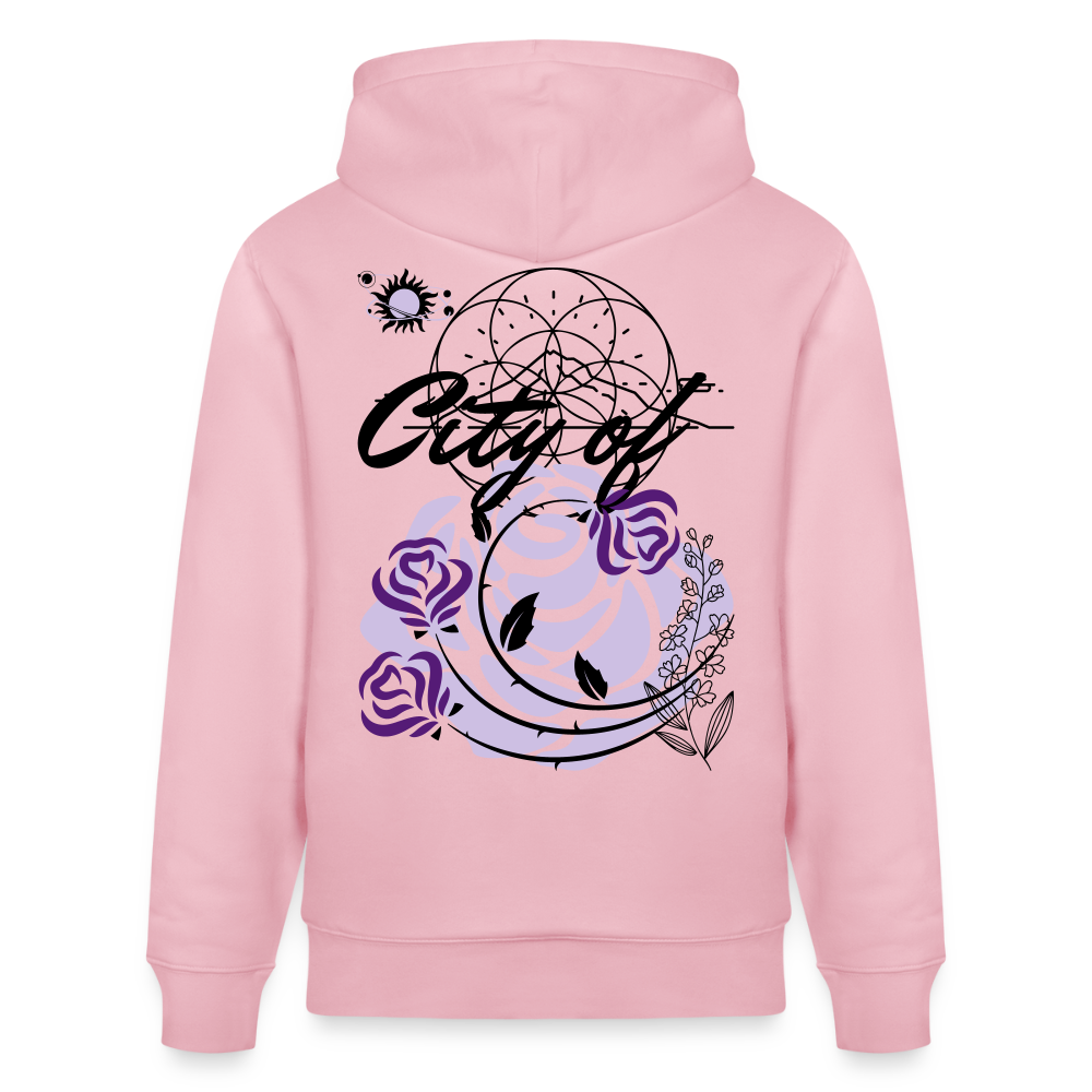 City of roses - Organic Hoodie - pale pink