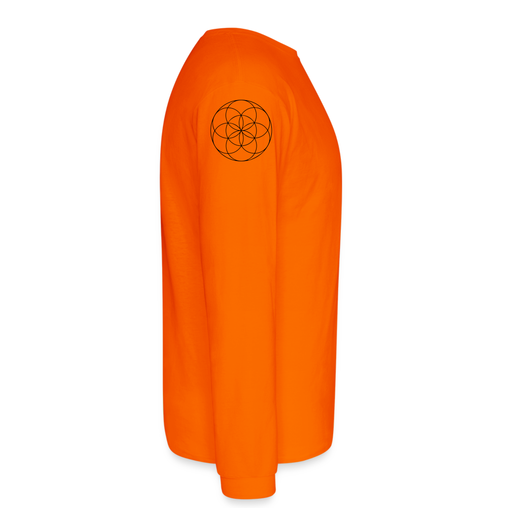 Universe within Long Sleeve T - orange