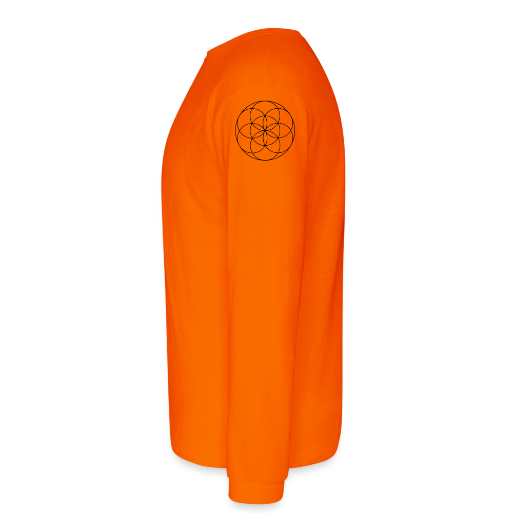 Universe within Long Sleeve T - orange