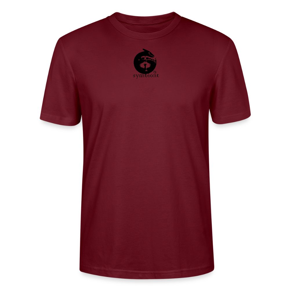 Basic Organic T - burgundy