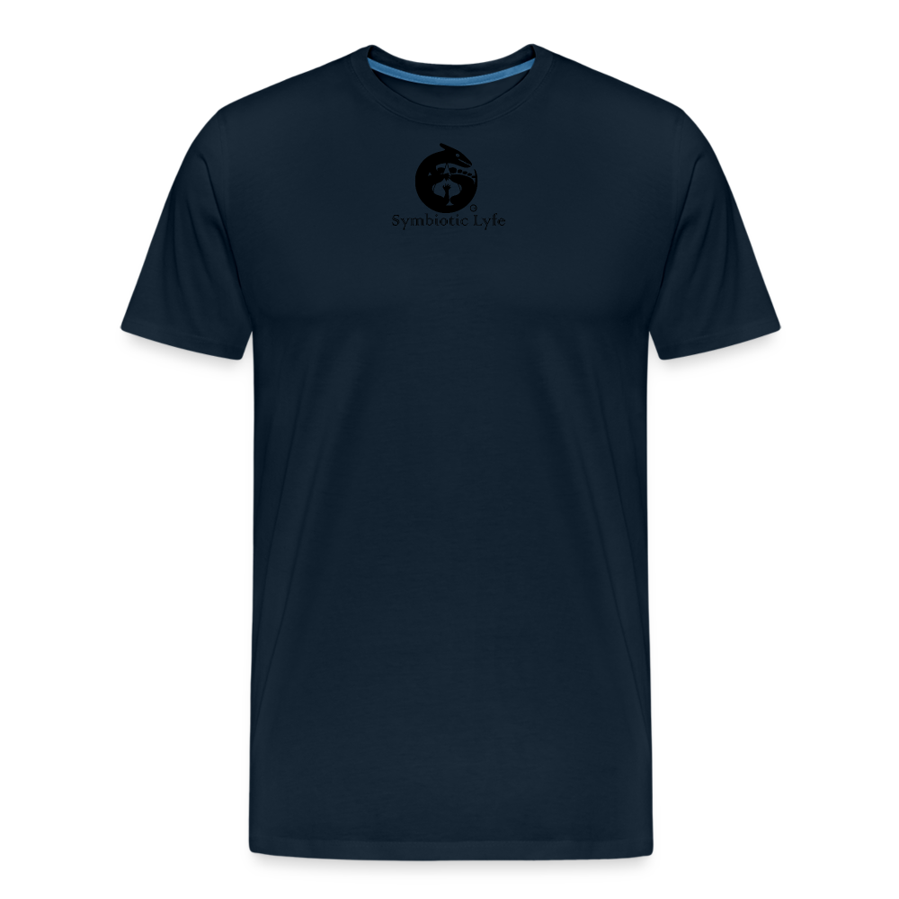 ROSE - Men’s Premium Organic T - deep navy