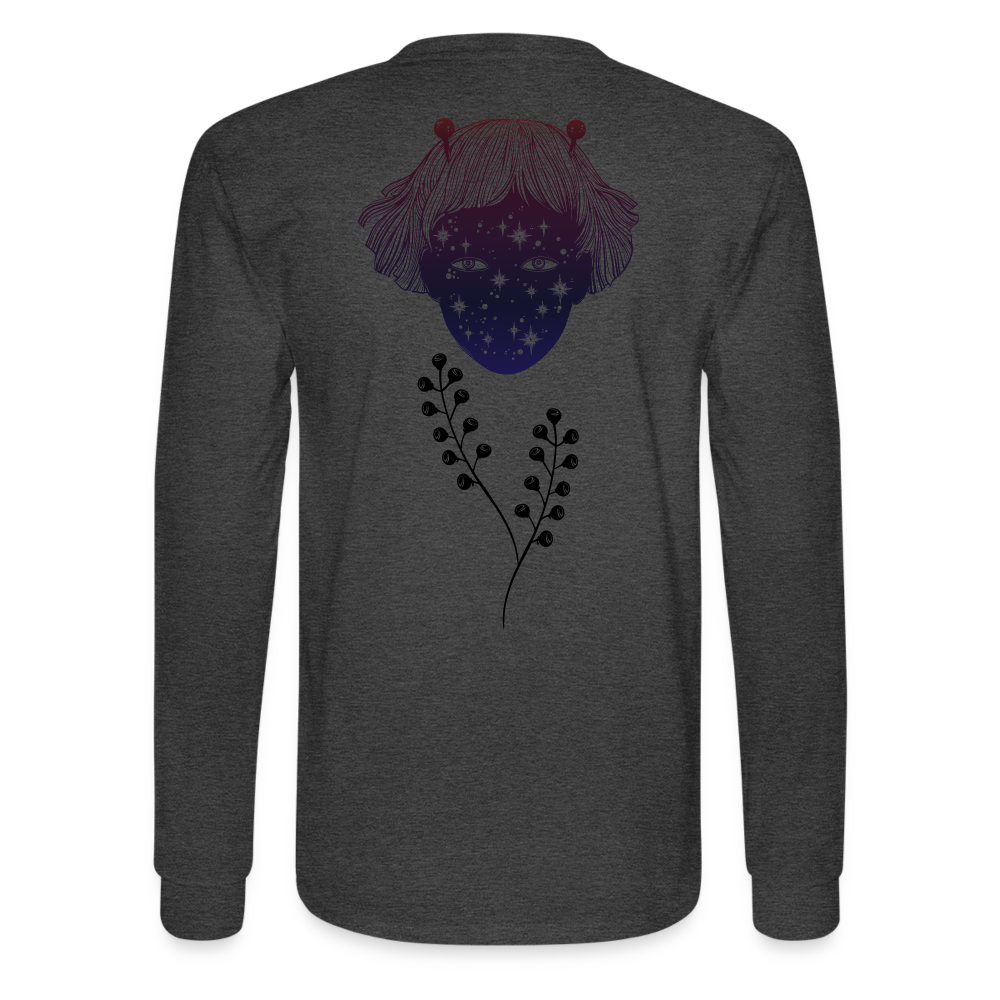 Universe within Long Sleeve T - heather black