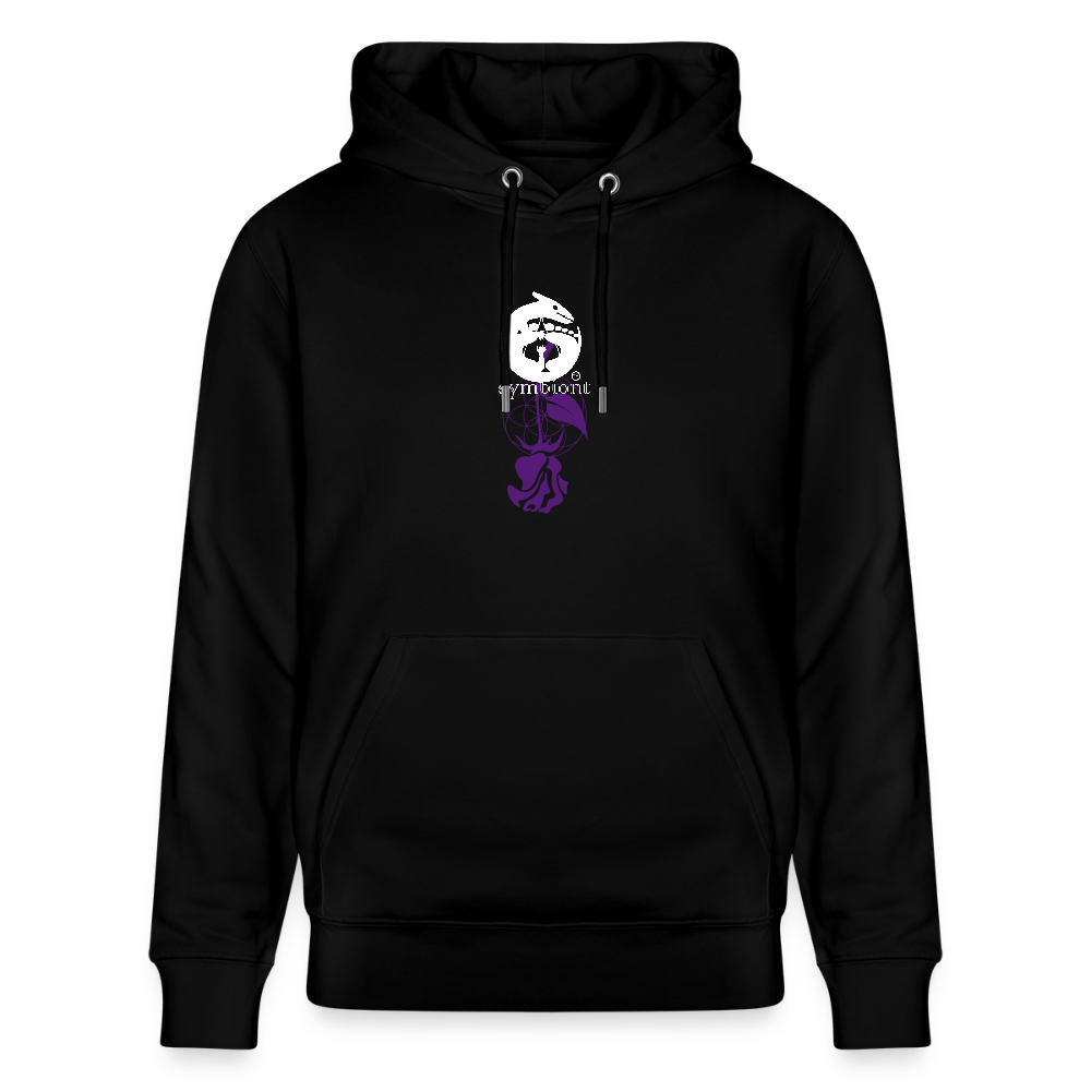 Butterfly Eyes - Organic Hoodie - black