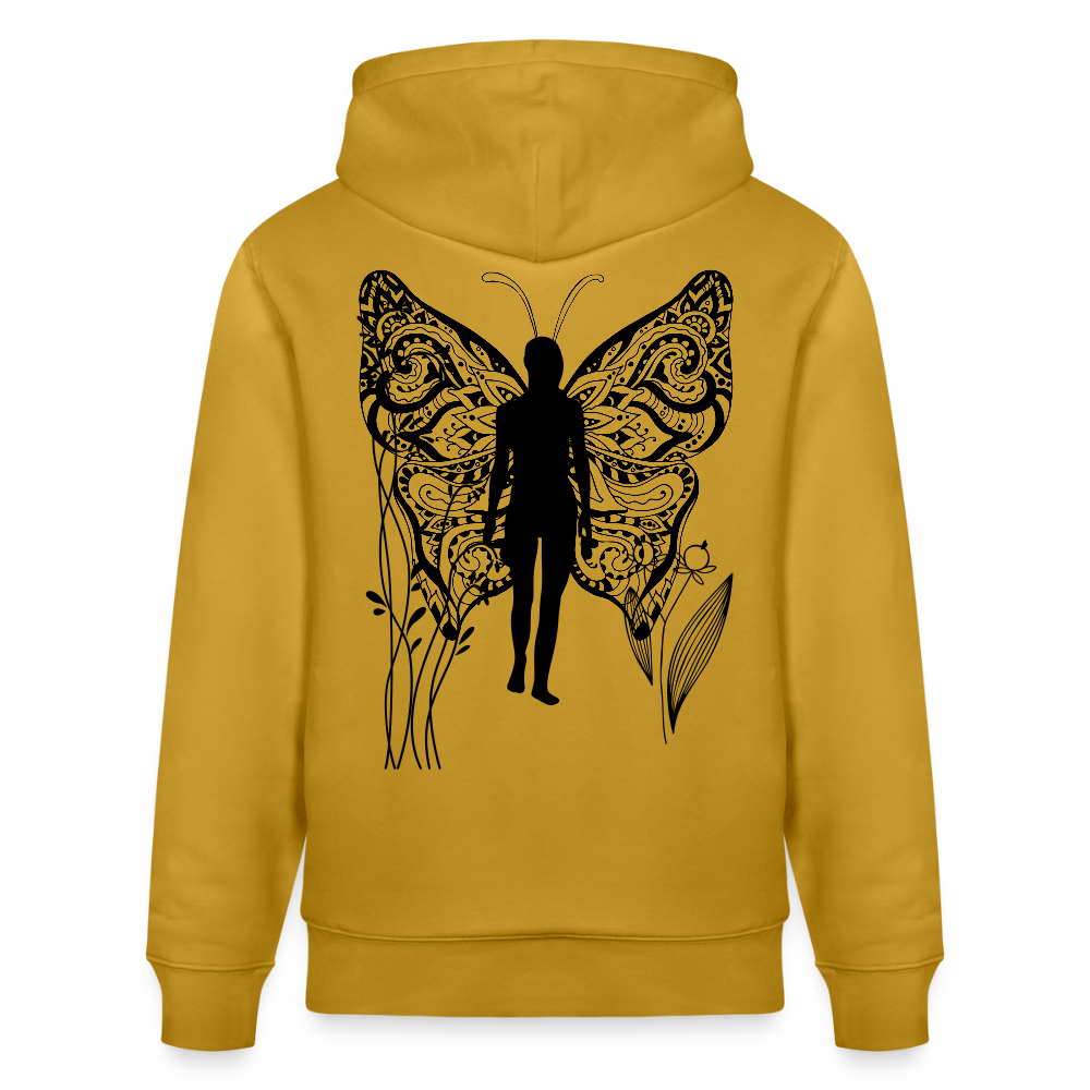 Evolve - Organic Hoodie - ochre