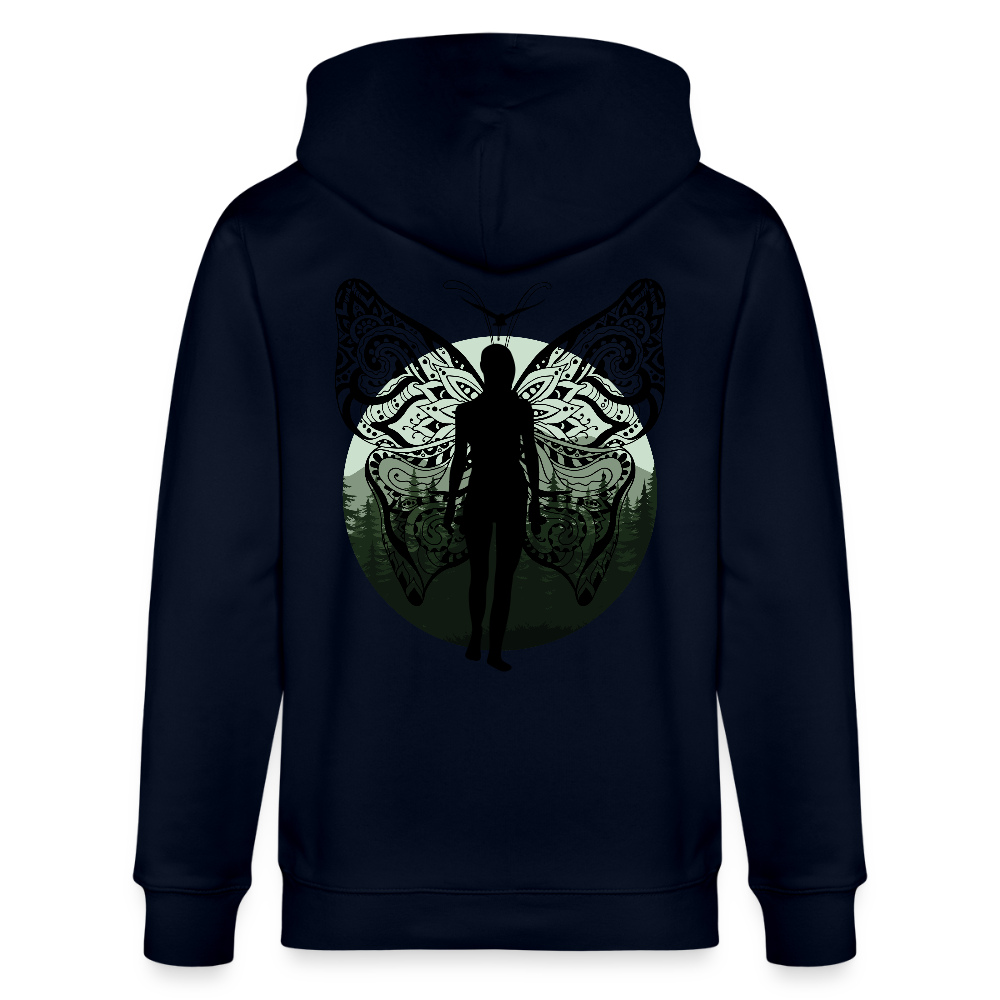 Evolve - Organic Zip Hoodie - french navy