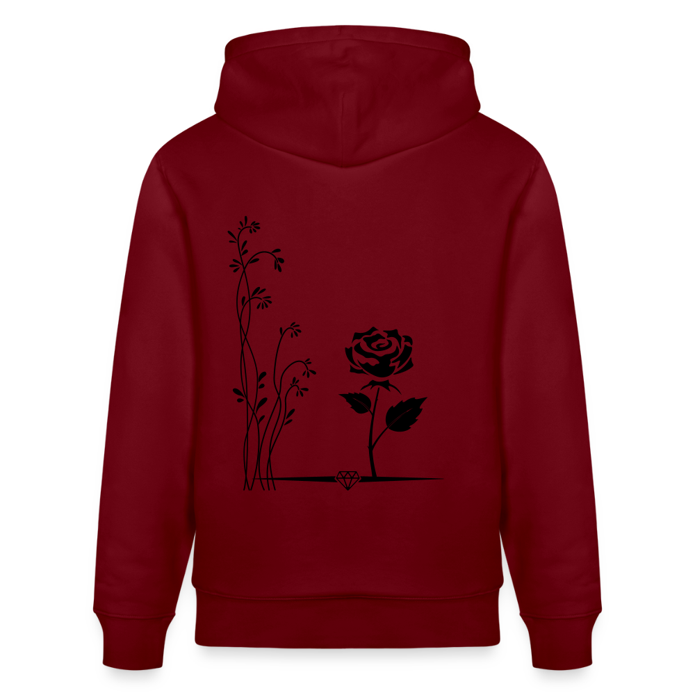 Capitalism - Organic Hoodie - burgundy