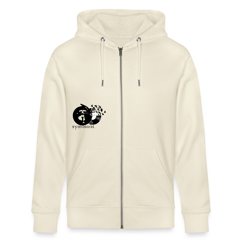 Dance - Organic Zip Hoodie - natural raw