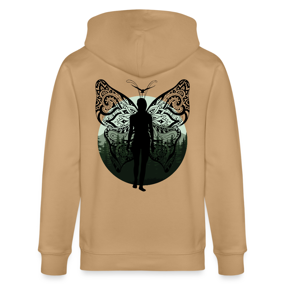 Evolve - Organic Zip Hoodie - latte