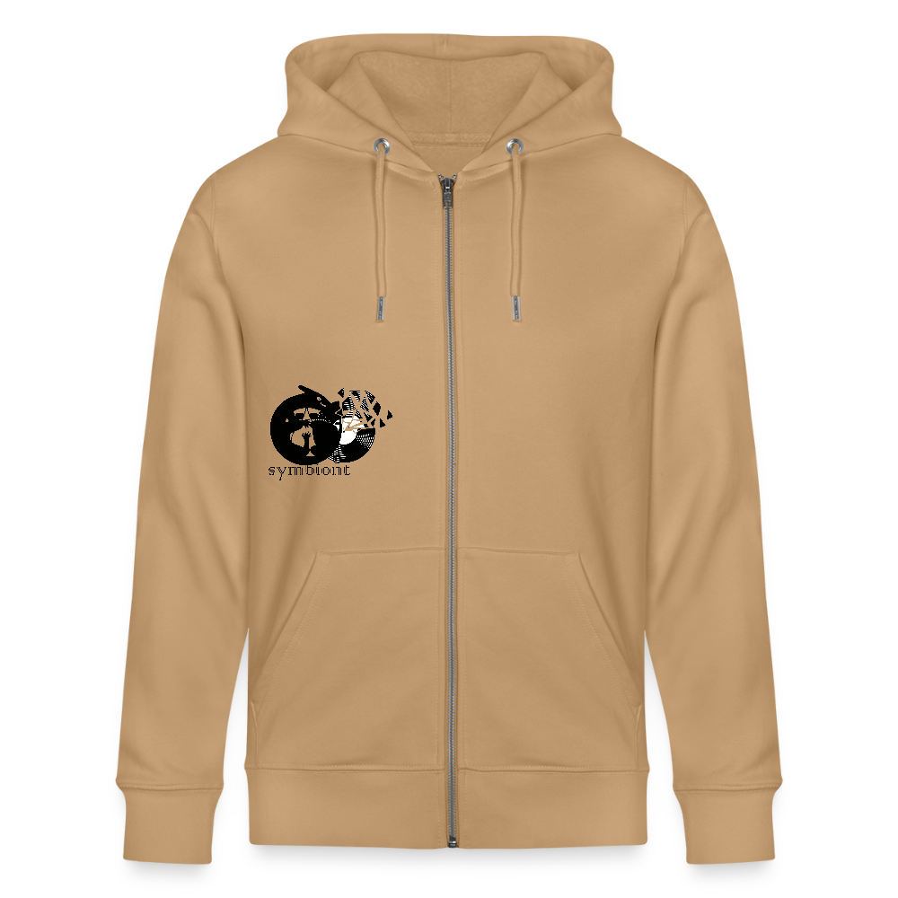 Dance - Organic Zip Hoodie - latte