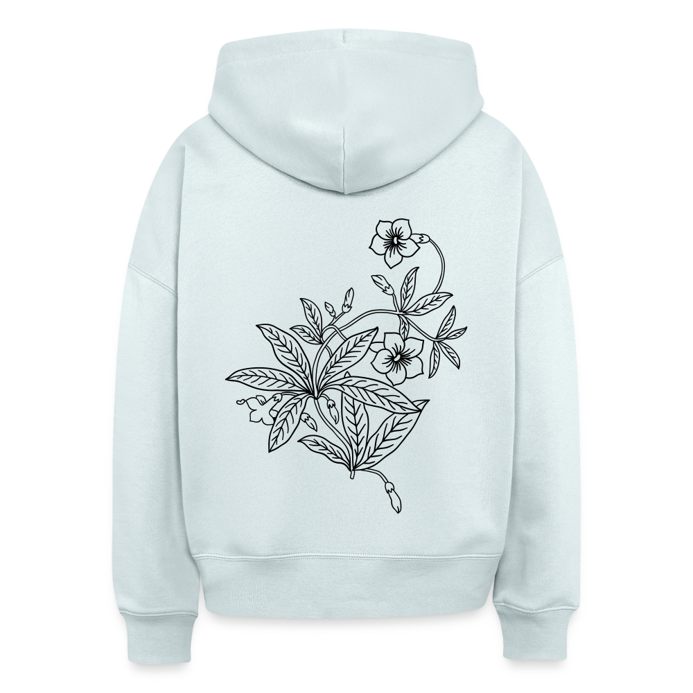 Women's Organic Hoodie - blue ice