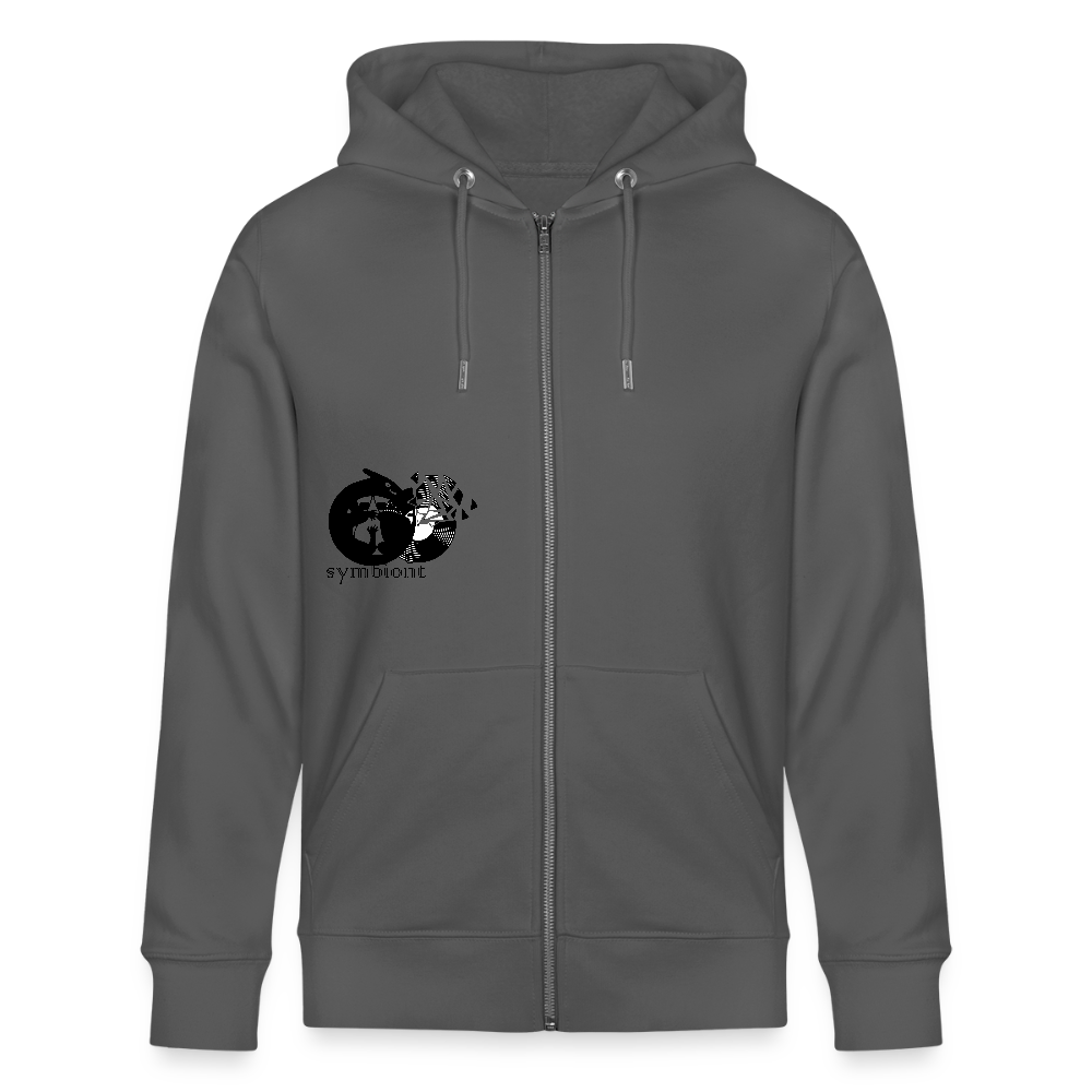 Dance - Organic Zip Hoodie - anthracite