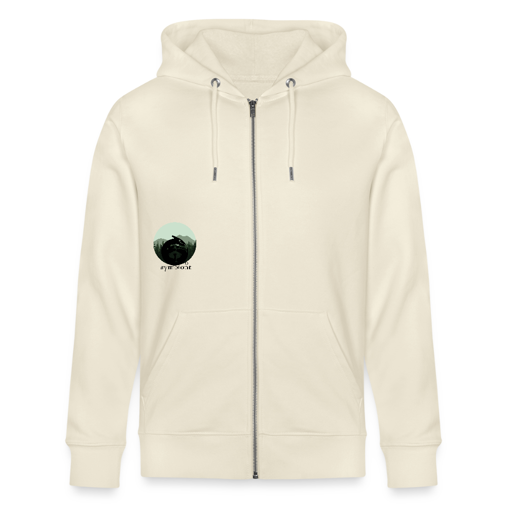 Evolve - Organic Zip Hoodie - natural raw