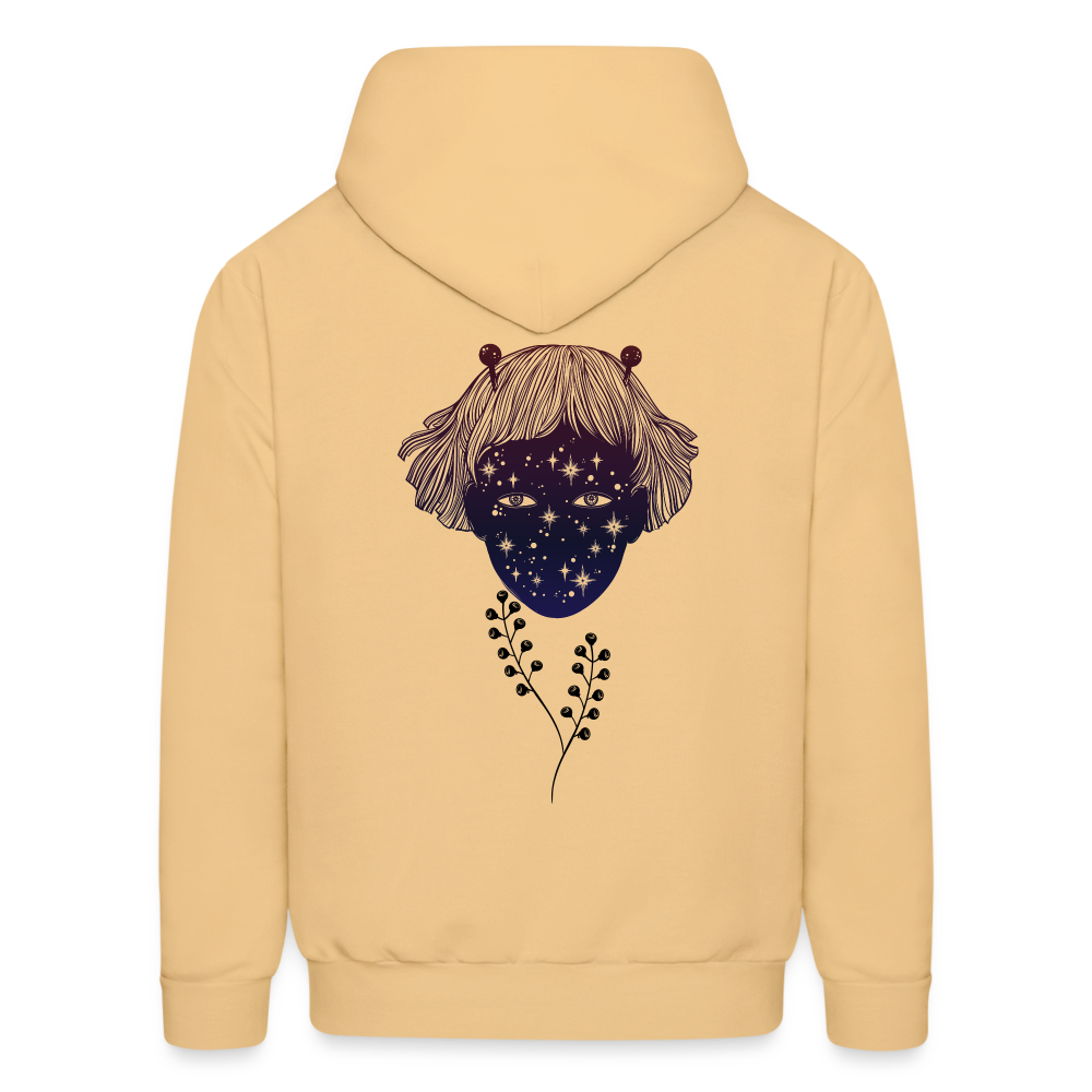 Universe within Hoodie - light gold