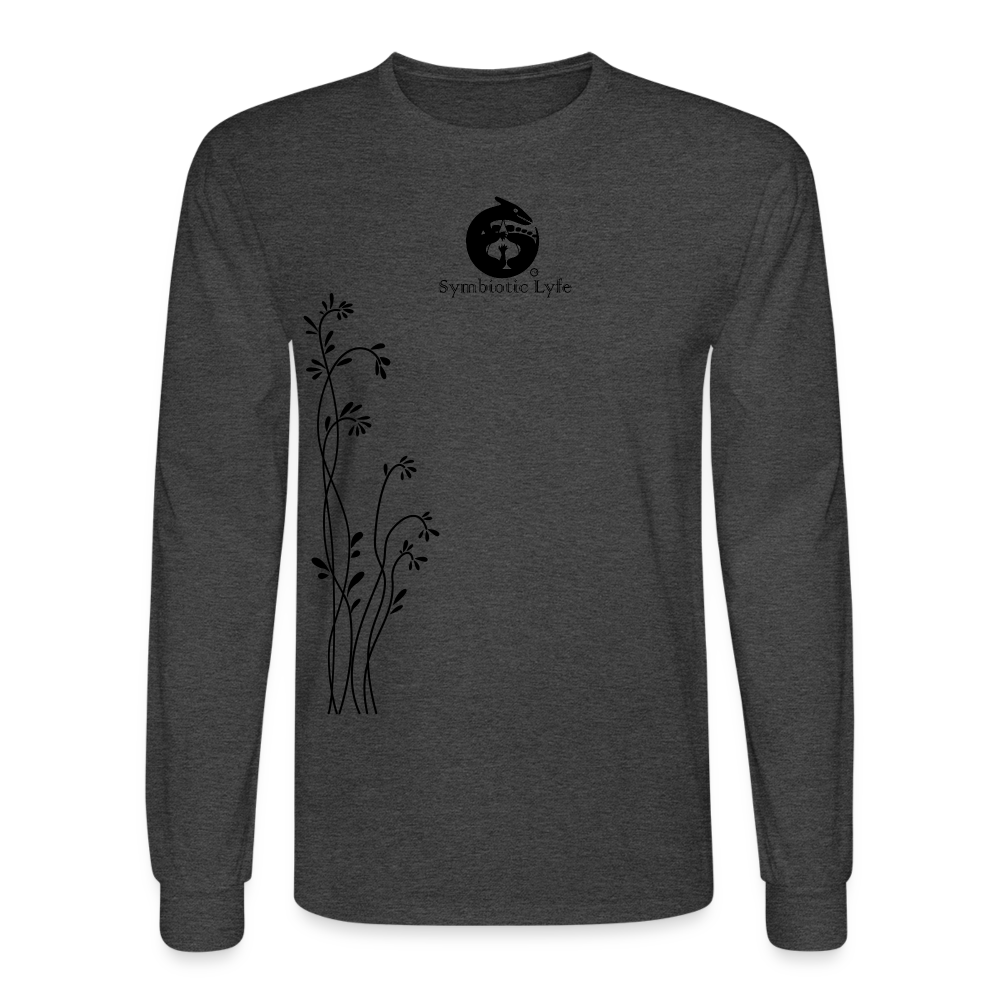 Universe within Long Sleeve T - heather black