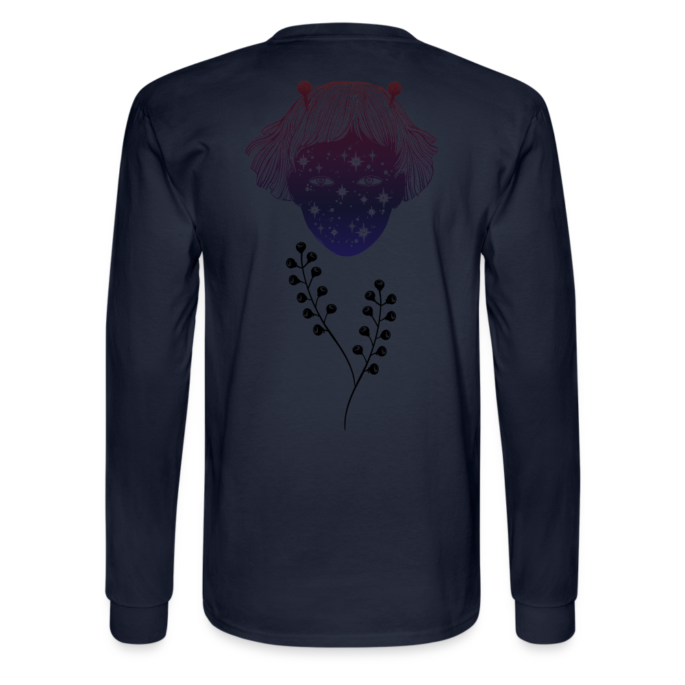 Universe within Long Sleeve T - navy