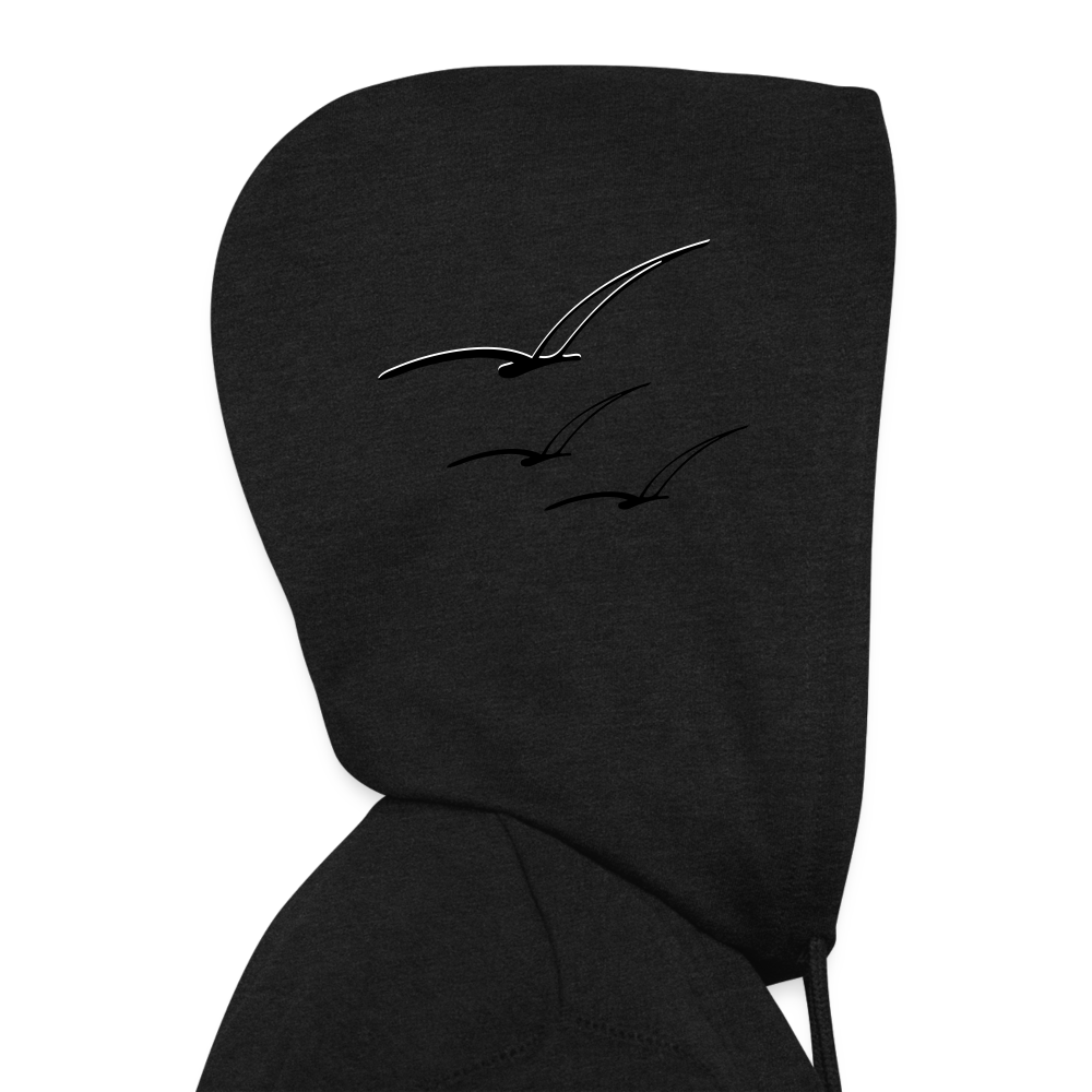 Leaface - Unisex Organic Hoodie - charcoal grey