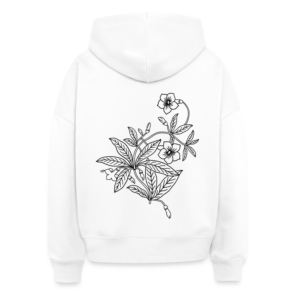 Women's Organic Hoodie - white