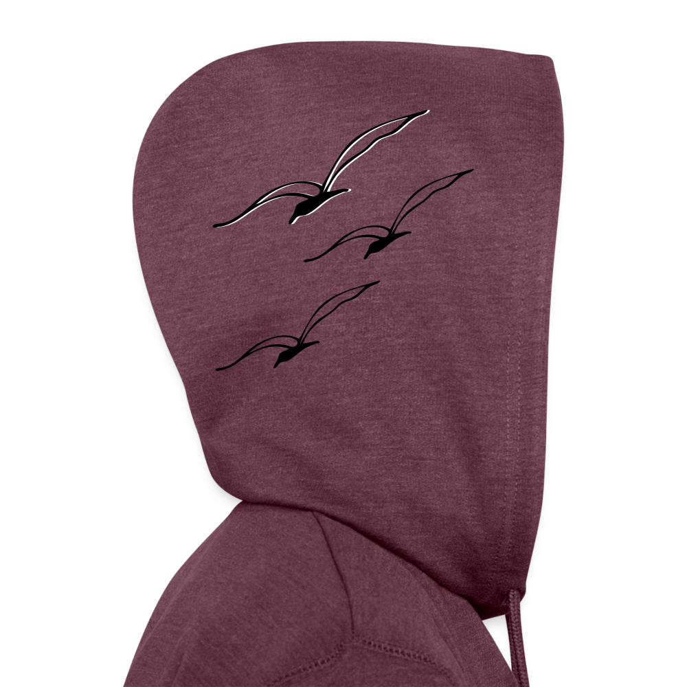 Evolve - Unisex Organic Hoodie - heather burgundy