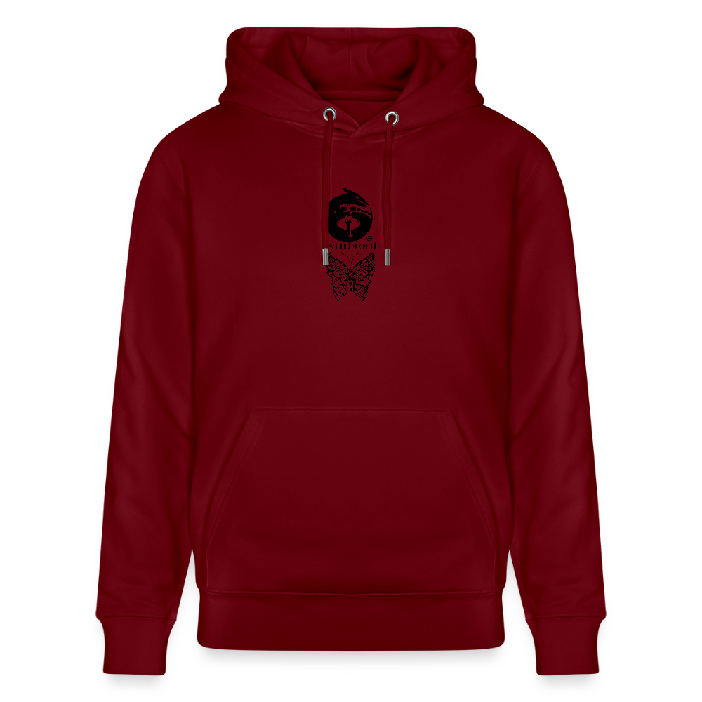 Evolve - Organic Hoodie - burgundy