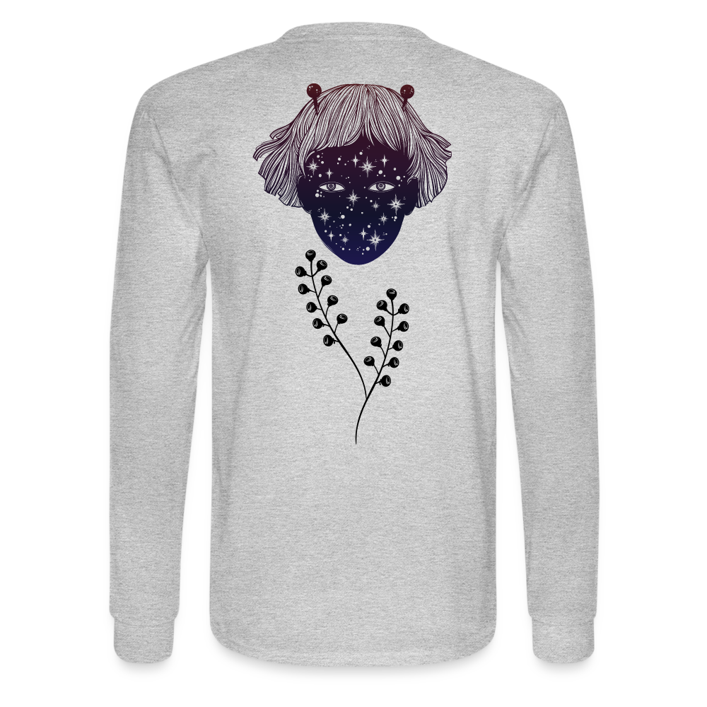 Universe within Long Sleeve T - heather gray