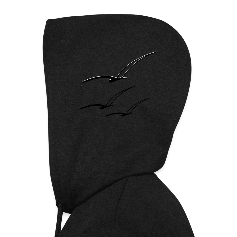 Leaface - Unisex Organic Hoodie - charcoal grey