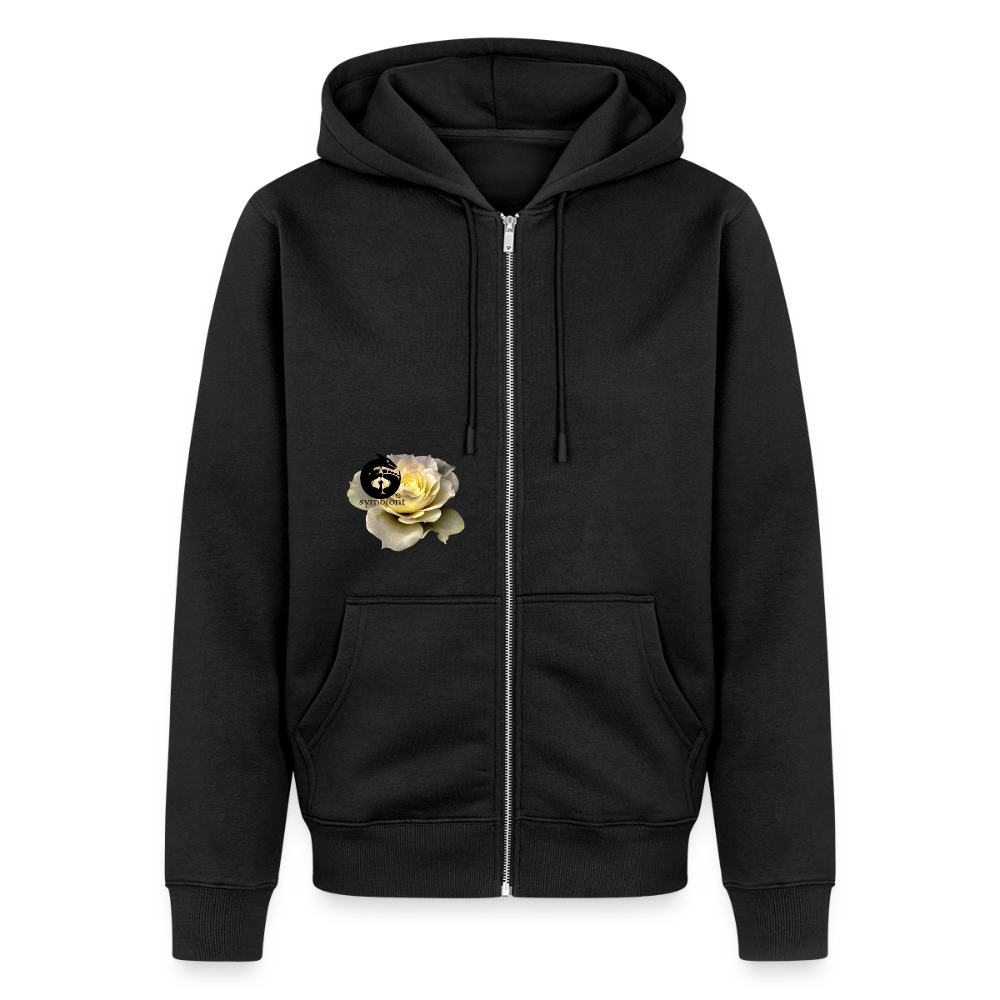Capitalism : Organic Zip Hoodie - black