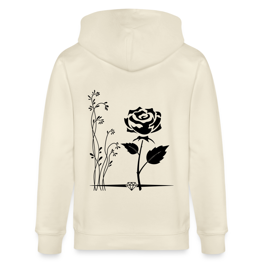 Capitalism - Organic Zip Hoodie - natural raw