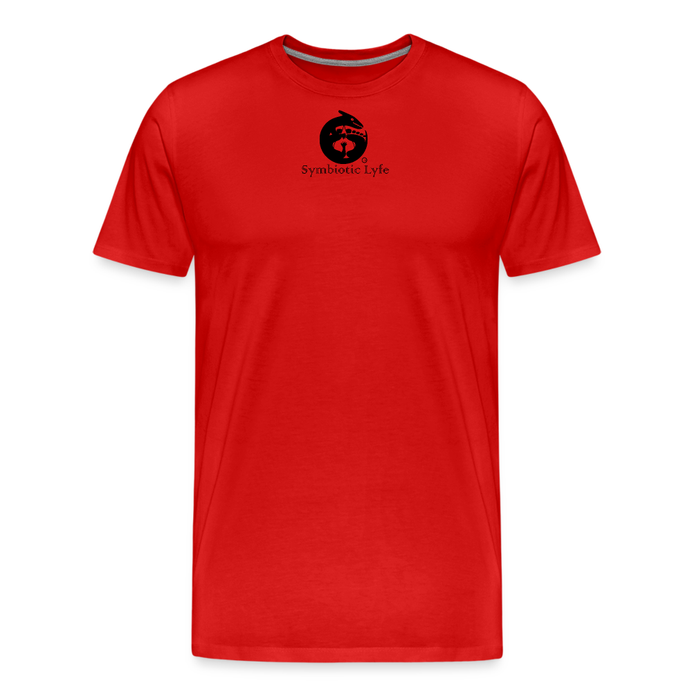 ROSE - Men’s Premium Organic T - red