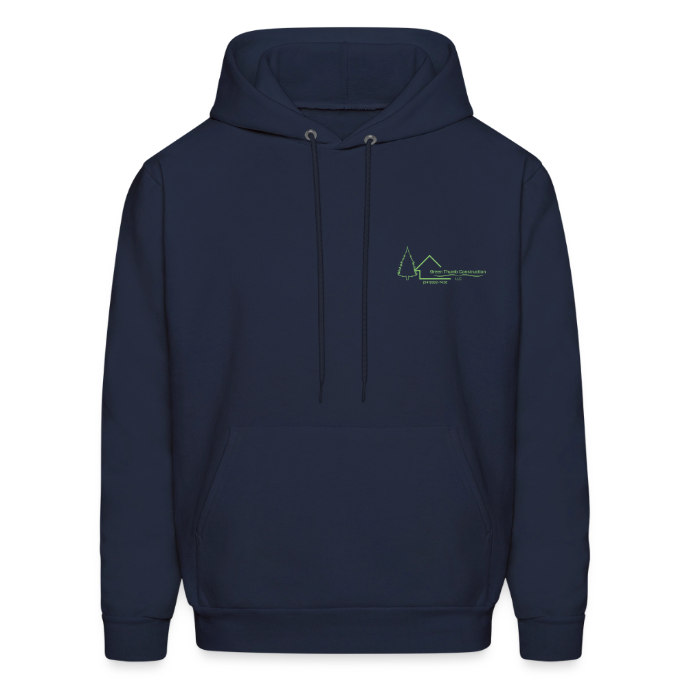 Green Thumb Construction Hoodie - navy