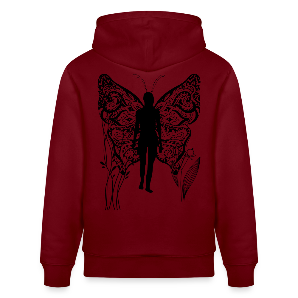 Evolve - Organic Hoodie - burgundy