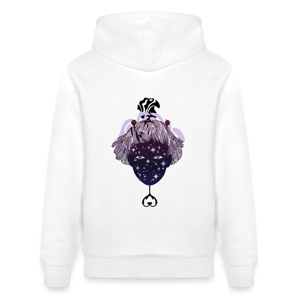 Universe within - Organic Hoodie - white