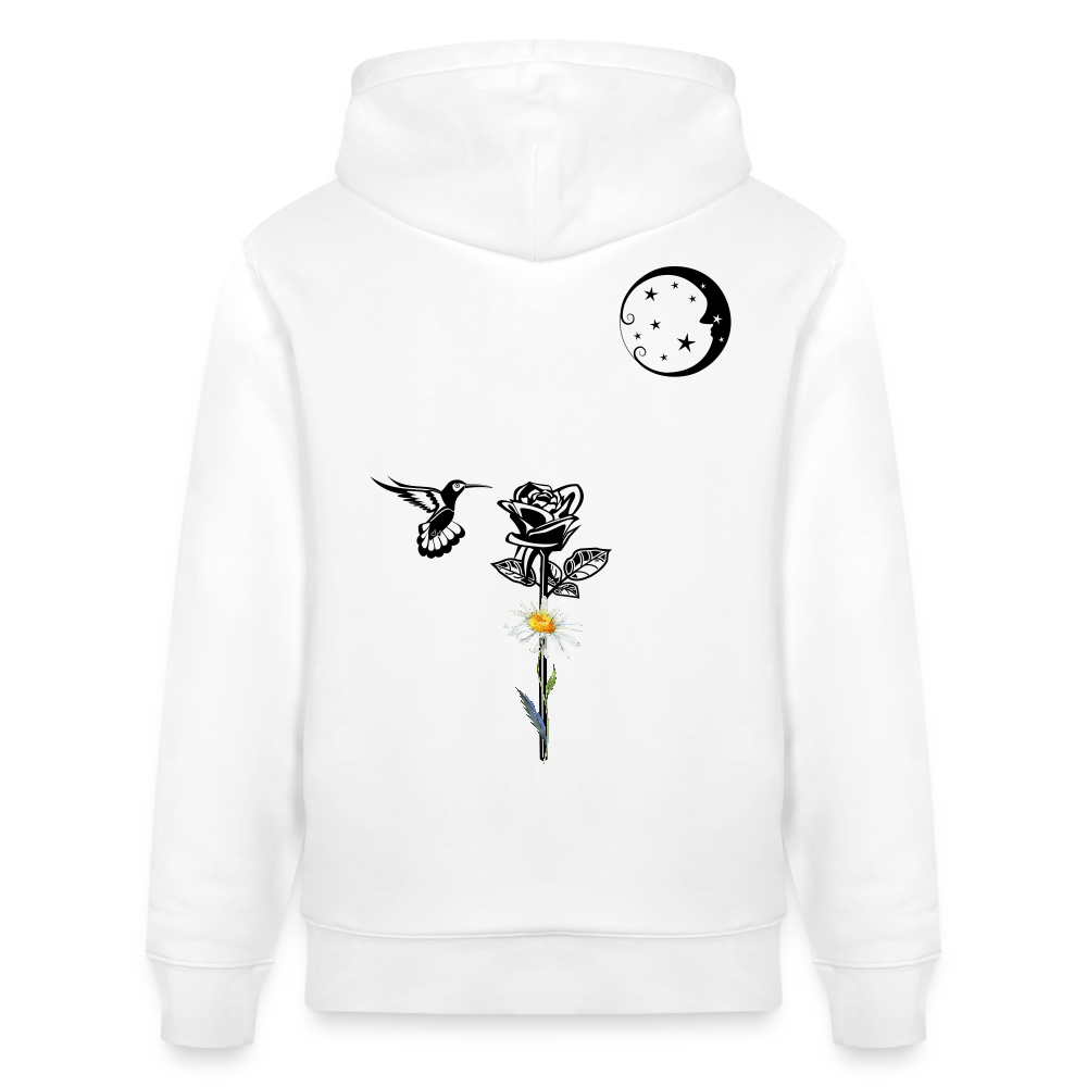 Daisy - Organic Hoodie - white
