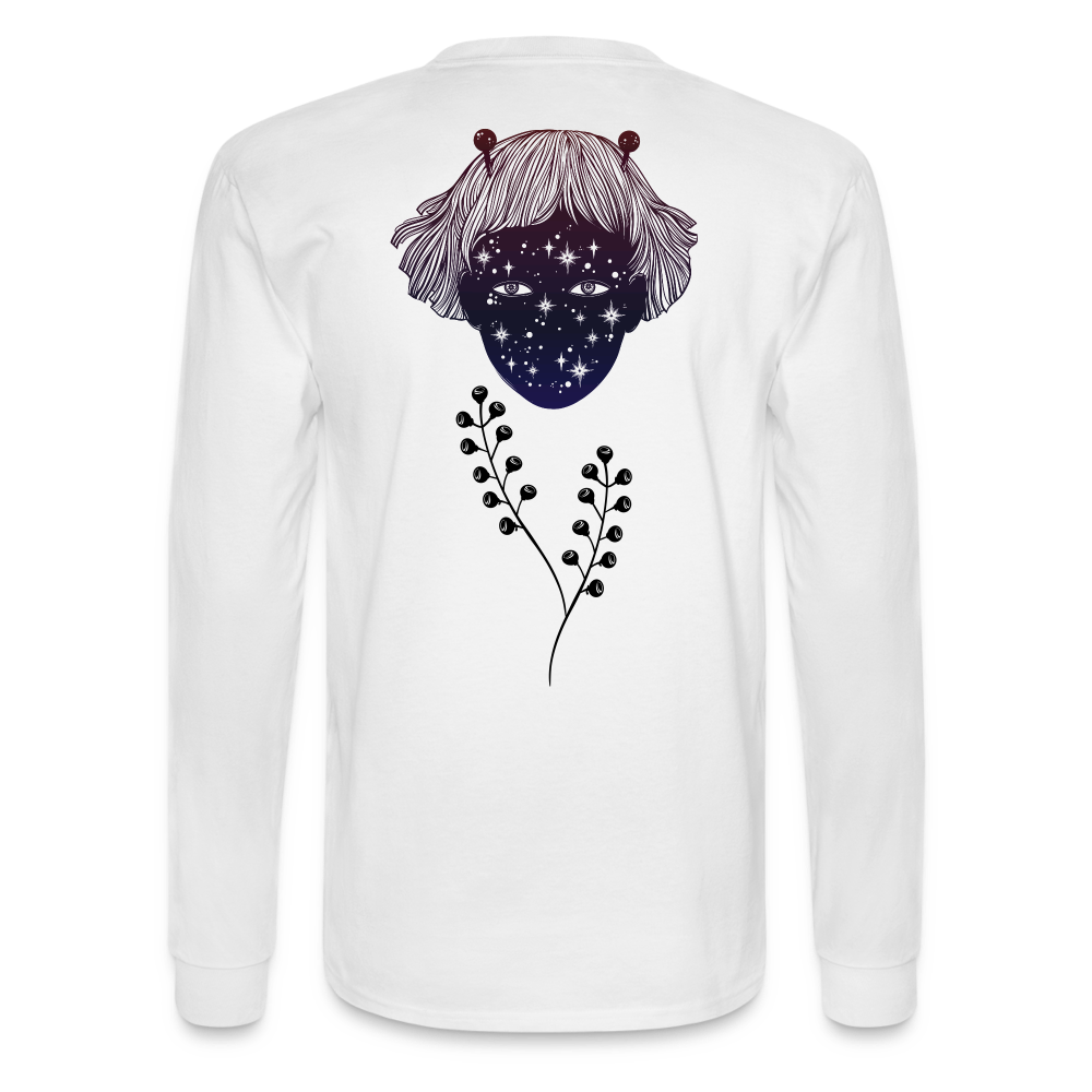 Universe within Long Sleeve T - white