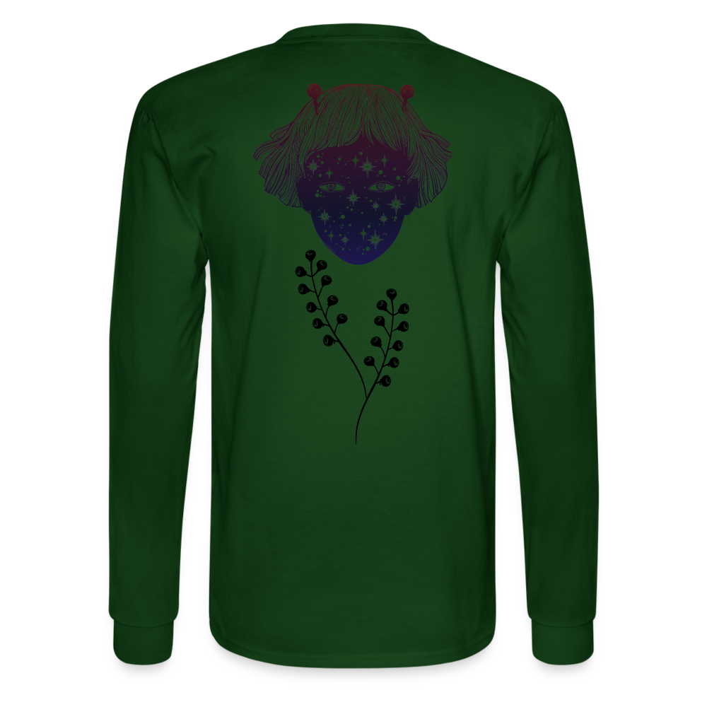 Universe within Long Sleeve T - forest green
