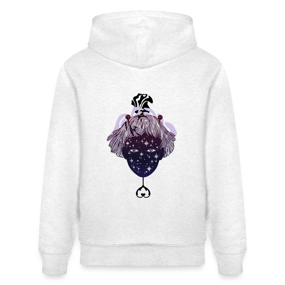 Universe within - Organic Hoodie - light heather gray