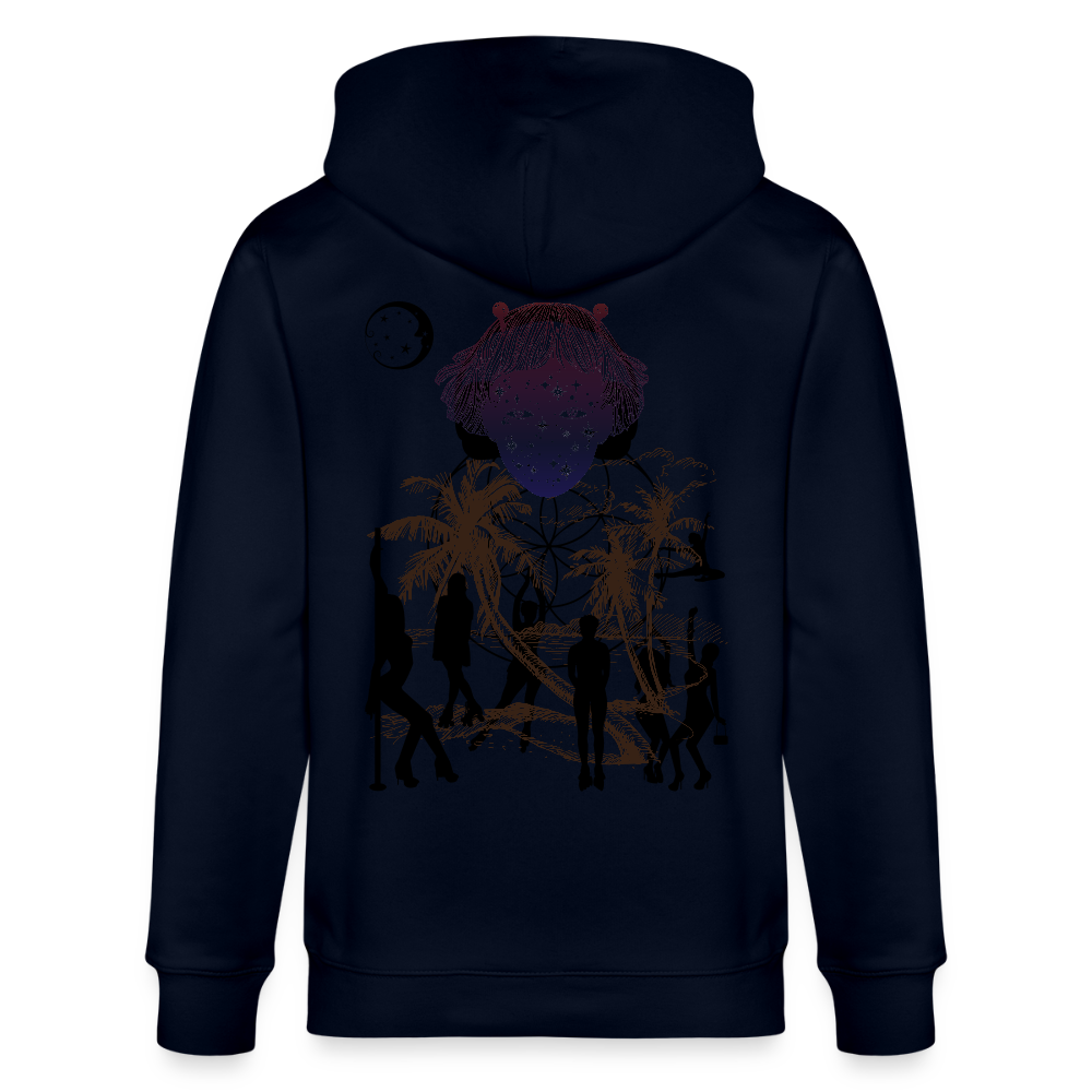 Dance - Organic Zip Hoodie - french navy
