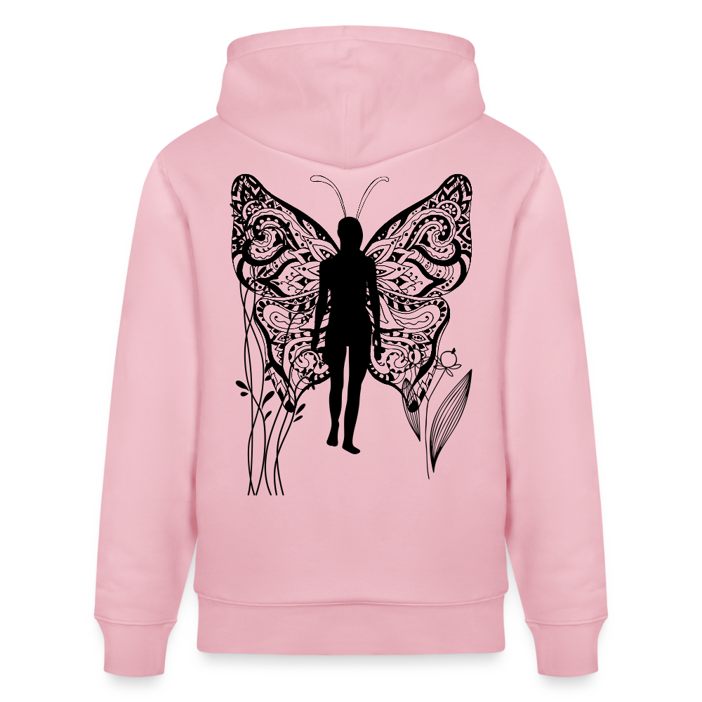 Evolve - Organic Hoodie - pale pink