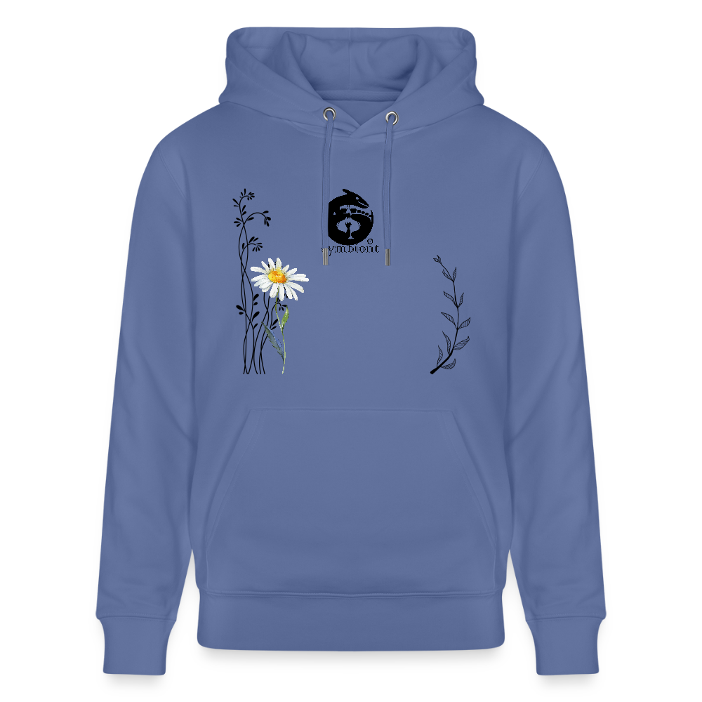 Daisy - Organic Hoodie - bright blue