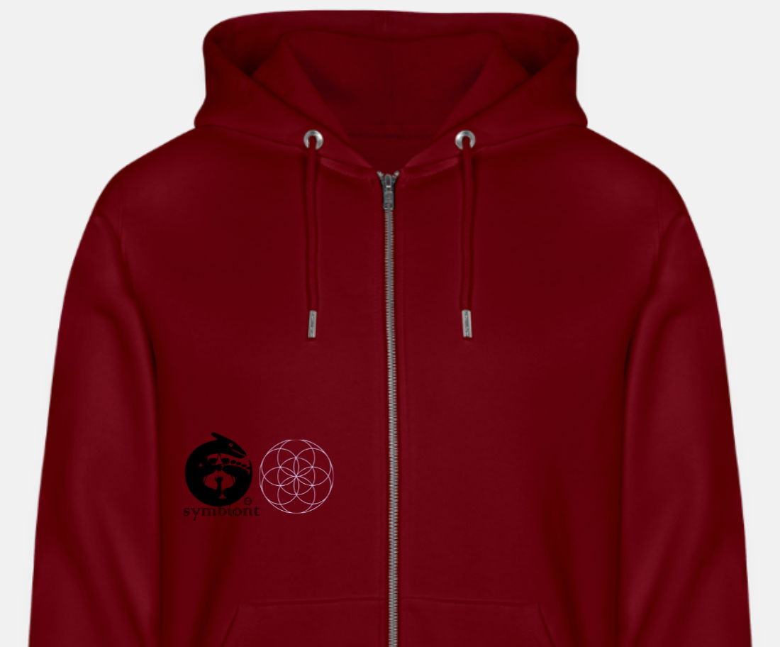 Universe within - Organic Zip Hoodie