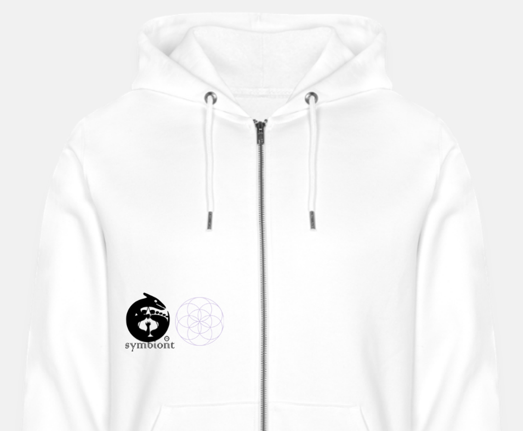 Universe within - Organic Zip Hoodie