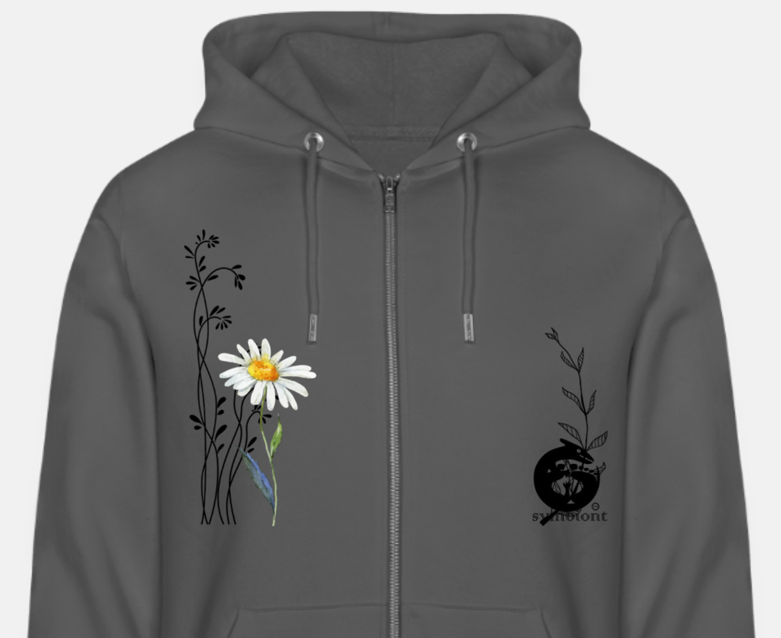 Daisy - Organic Zip Hoodie