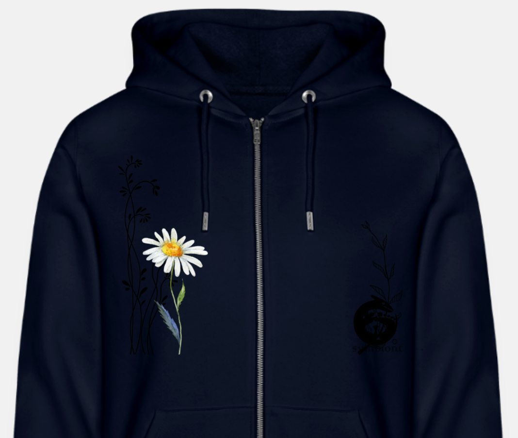 Daisy - Organic Zip Hoodie