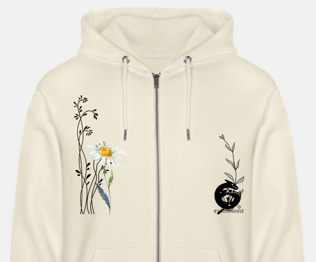 Daisy - Organic Zip Hoodie