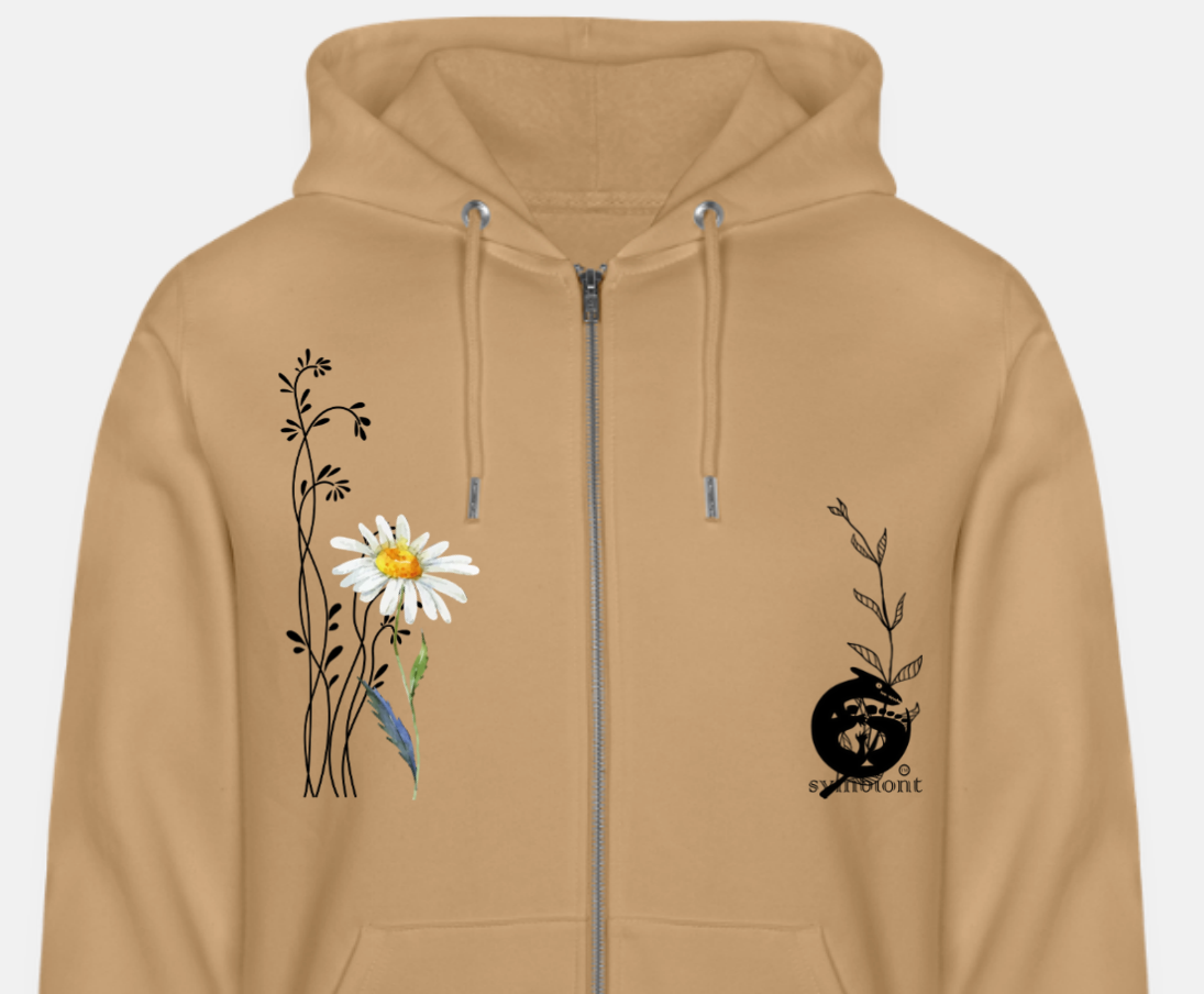 Daisy - Organic Zip Hoodie