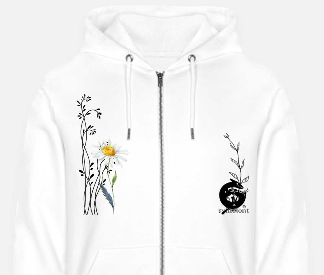 Daisy - Organic Zip Hoodie