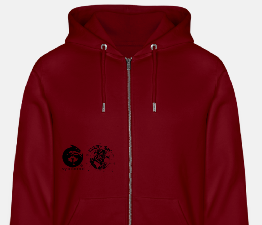 Earth Love - Organic Zip Hoodie