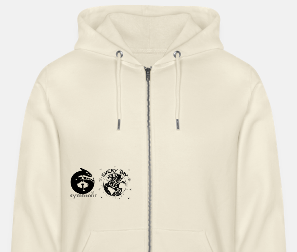 Earth Love - Organic Zip Hoodie
