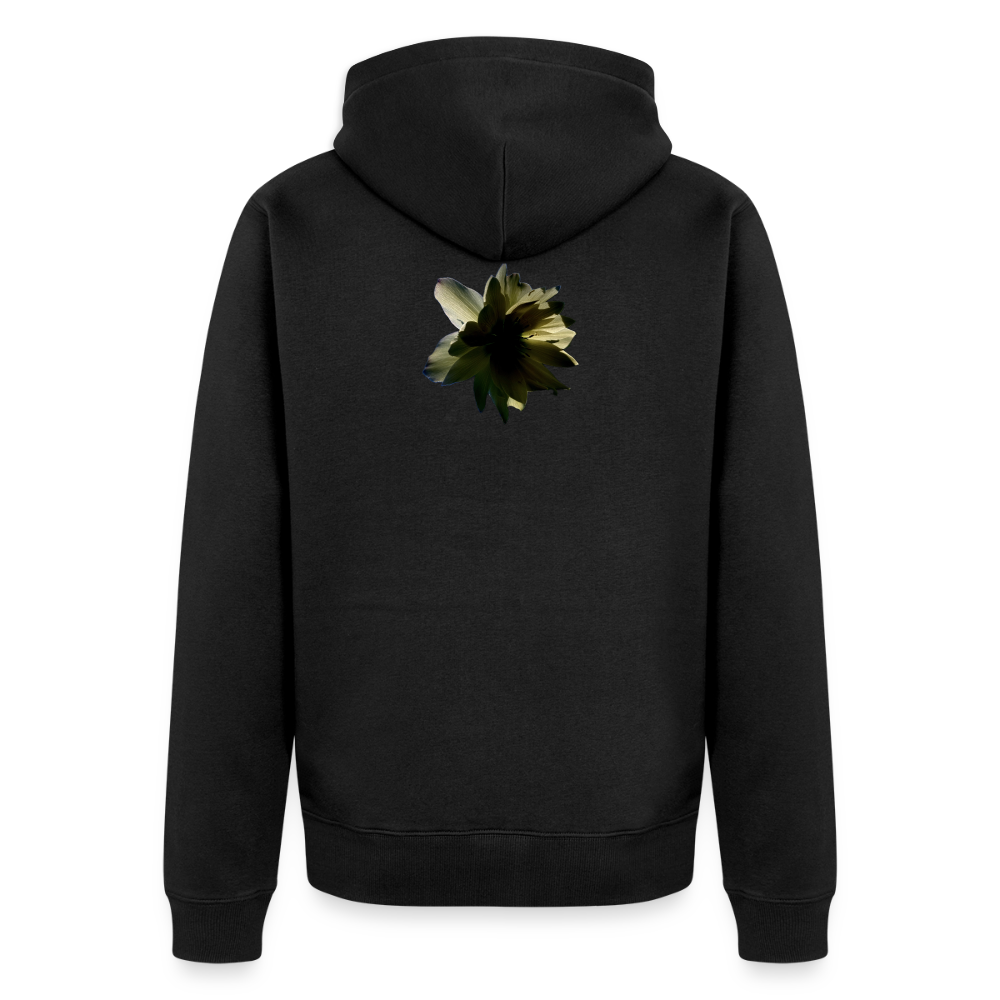 Organic Zip Hoodie :: - black