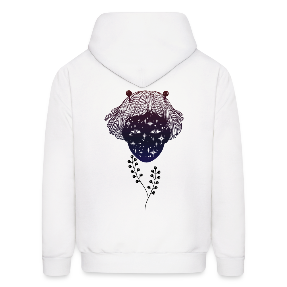 Universe within Hoodie - white